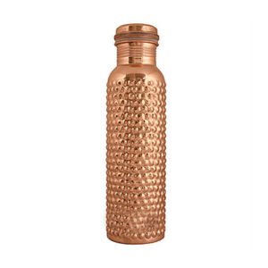 Copper Hammered Bottle