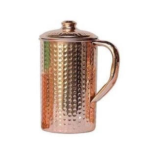 Copper Hammered Jug