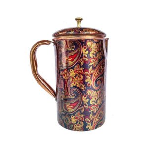 Copper Printed Jug