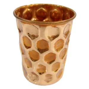 Copper Diamond Glass